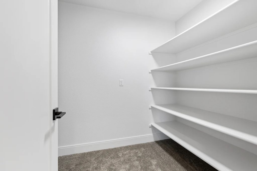 Interior of primary closet